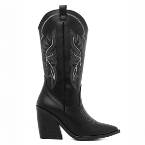6987 BOTA COWBOY BORDADA ARANZA