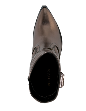 6967 BOTÍN BORDADO METÁLICO