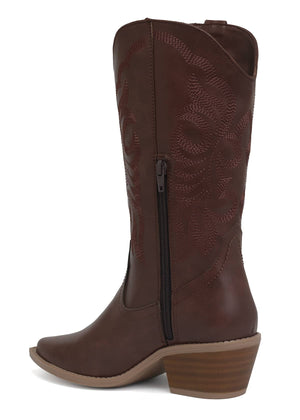 7989 BOTA ALTA BORDADA SABRINA