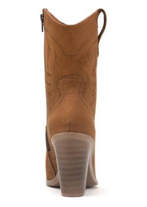 6967 BOTIN VAQUERO BORDADO SABINA