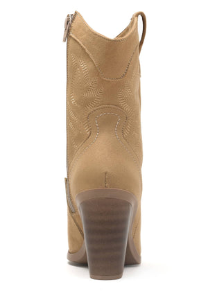 6967 BOTIN VAQUERO BORDADO SABINA