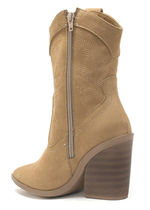 6967 BOTIN VAQUERO BORDADO SABINA