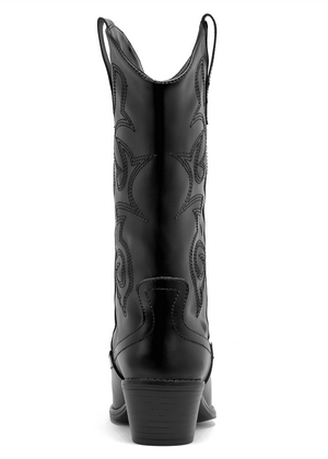 9651 BOTA COWBOY BORDADA LLUVIA