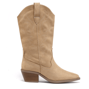 9651 BOTA COWBOY BORDADA LLUVIA