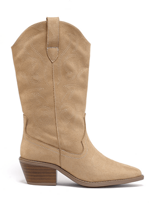 9651 BOTA COWBOY BORDADA LLUVIA