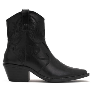 9652 BOTIN VAQUERO TACÓN BAJO ZOE