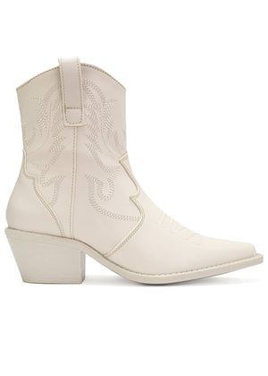 9652 BOTIN VAQUERO TACÓN BAJO ZOE