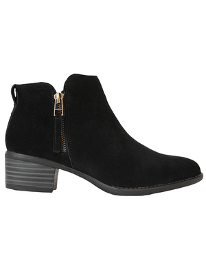 1533 BOTÍN DOBLE CIERRE NEGRO