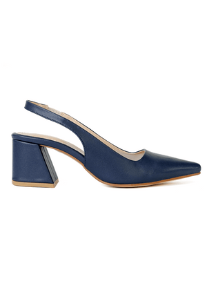 9121 ZAPATILLA SLINGBACK DE TACÓN ANCHO