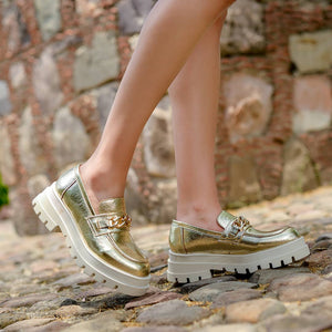 7871 MOCASÍN CON CADENA LUCIANA