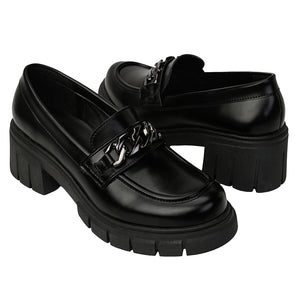 6735 MOCASÍN CHUNKY CON HERRAJE