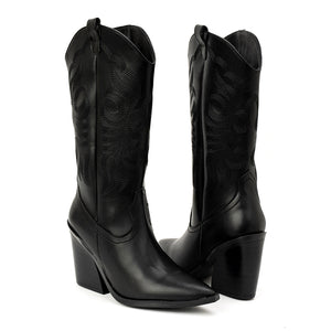 6966 BOTA ALTA BORDADA SIERRA