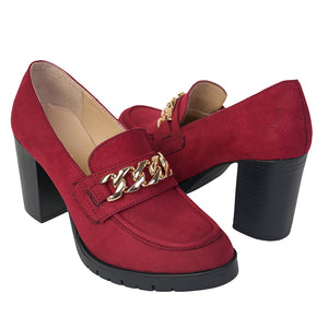 6638 MOCASÍN CON TACÓN PILAR