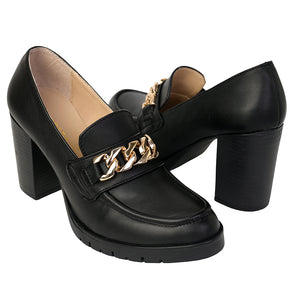 6638 MOCASÍN CON TACÓN PILAR