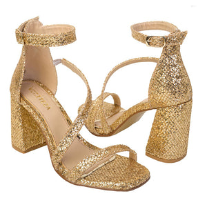 7212 SANDALIA CRUZADA METÁLICA