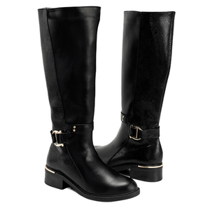 4687 BOTA NEGRA TALÓN DRILO