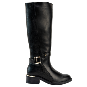 4687 BOTA NEGRA TALÓN DRILO