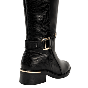 4687 BOTA NEGRA TALÓN DRILO