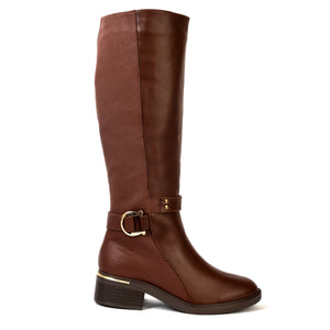 4687 BOTA CAFÉ TALÓN DRILO