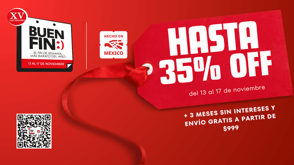 HASTA 35% DE DESCUENTO