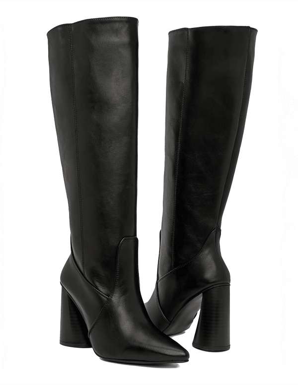 7961 BOTA ALTA TACÓN REDONDO ALBA