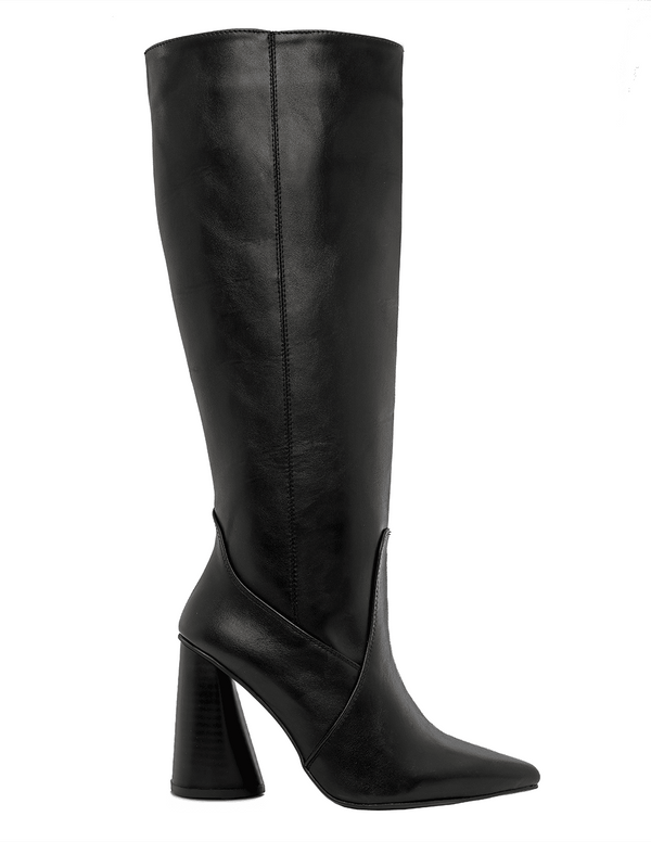 7961 BOTA ALTA TACÓN REDONDO ALBA