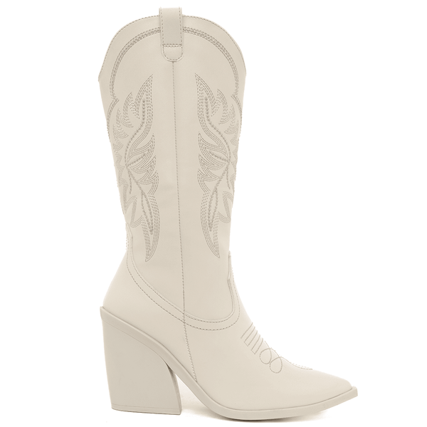 6987 BOTA COWBOY BORDADA ARANZA