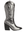 6966 BOTA ALTA BORDADA COLOR ACERO