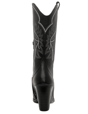 6987 BOTA COWBOY BORDADA ARANZA