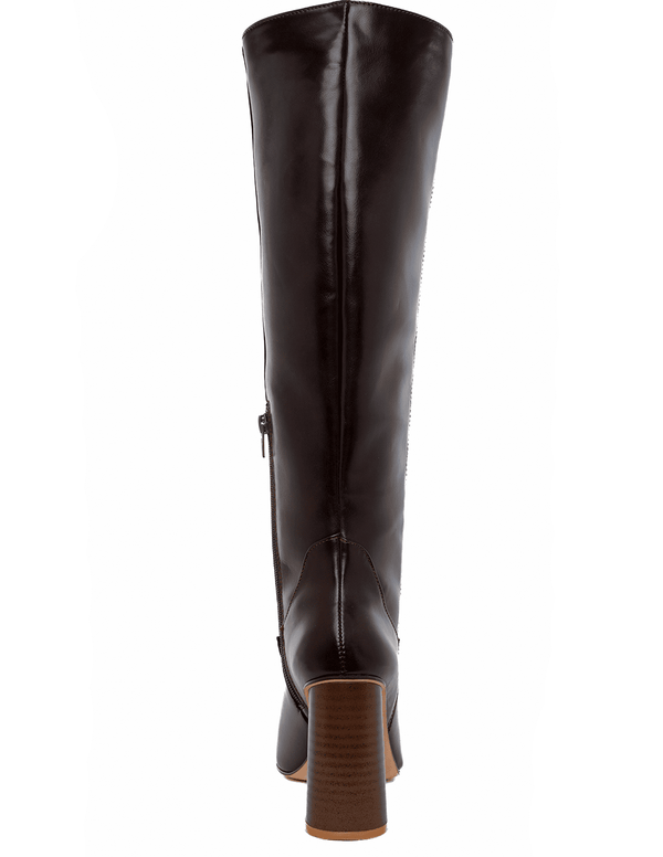 7961 BOTA ALTA TACÓN REDONDO ALBA