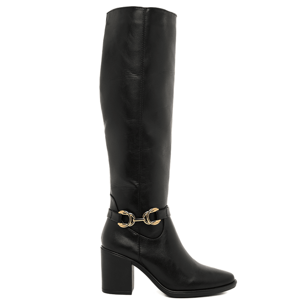 8918 BOTA ALTA CON HERRAJE ROCÍO