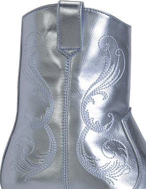 7972 BOTÍN BORDADO METÁLICO LILIA