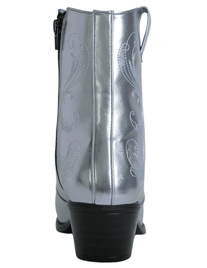 7972 BOTÍN BORDADO METÁLICO LILIA