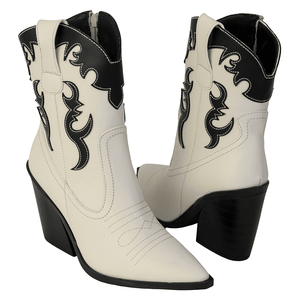 6976 BOTÍN BORDADO NEVADA