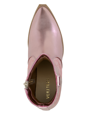 7972 BOTÍN BORDADO METÁLICO LILIA