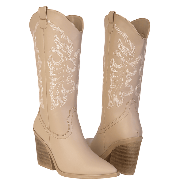 6966 BOTA ALTA BORDADA SIERRA – VERITEZA