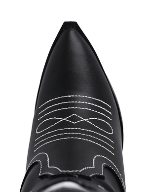 6977 BOTA ALTA BORDADA ESTELA