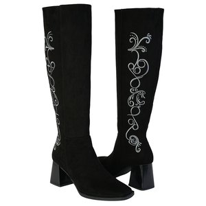 7058 BOTA ALTA BORDADA DULCE