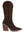 6966 BOTA VAQUERA BORDADA MARRON