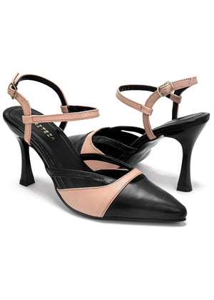9862 ZAPATILLA BICOLOR CORAL