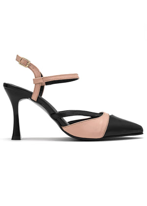 9862 ZAPATILLA BICOLOR CORAL