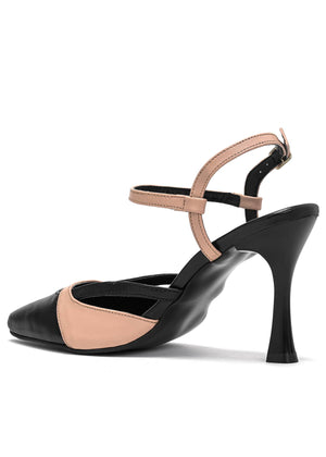 9862 ZAPATILLA BICOLOR CORAL