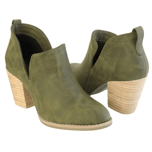 7501 BOTÍN ABIERTO CON VAQUETA NATURAL