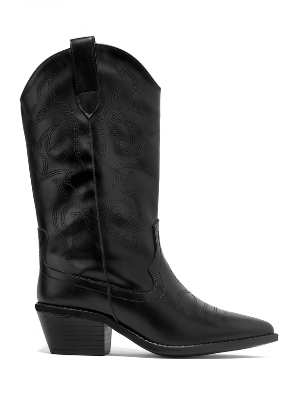 9651 BOTA COWBOY BORDADA LLUVIA
