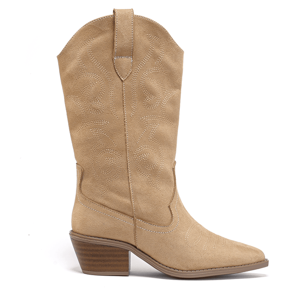 9651 BOTA COWBOY BORDADA LLUVIA
