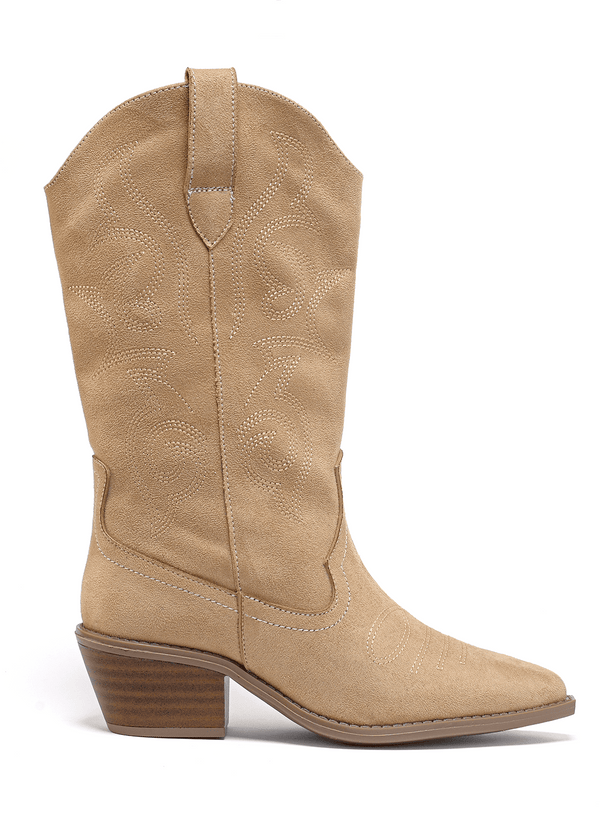 9651 BOTA COWBOY BORDADA LLUVIA