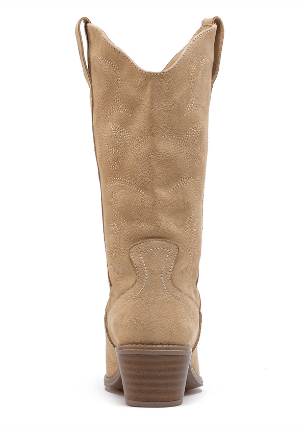 9651 BOTA COWBOY BORDADA LLUVIA