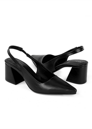 9121 ZAPATILLA SLINGBACK DE TACÓN ANCHO