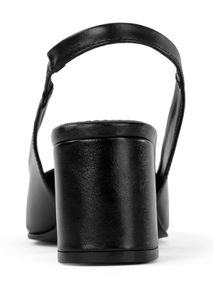 9121 ZAPATILLA SLINGBACK DE TACÓN ANCHO