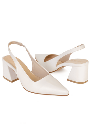 9121 ZAPATILLA SLINGBACK DE TACÓN ANCHO